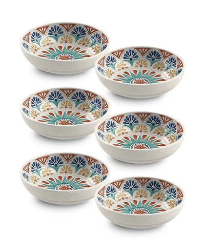 Abode Homewares Desert Rio Low Bowl Set of 6