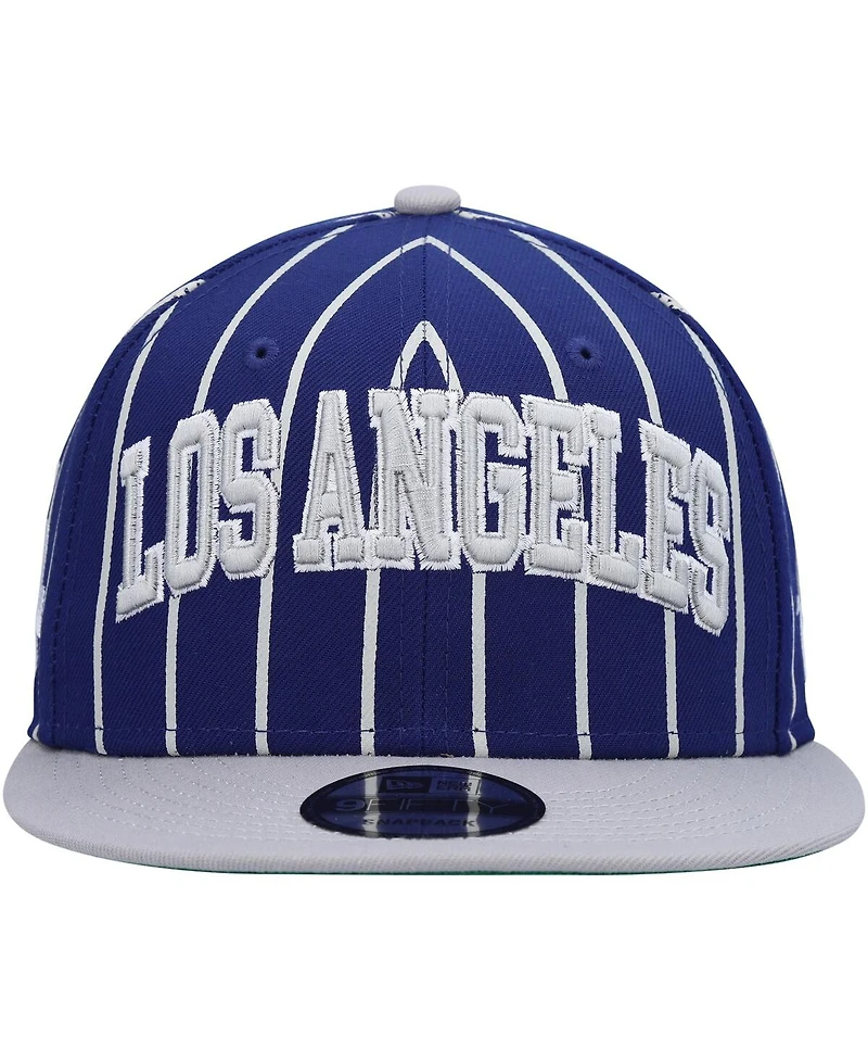 Men's New Era Royal Los Angeles Dodgers City Arch 9Fifty Snapback Hat
