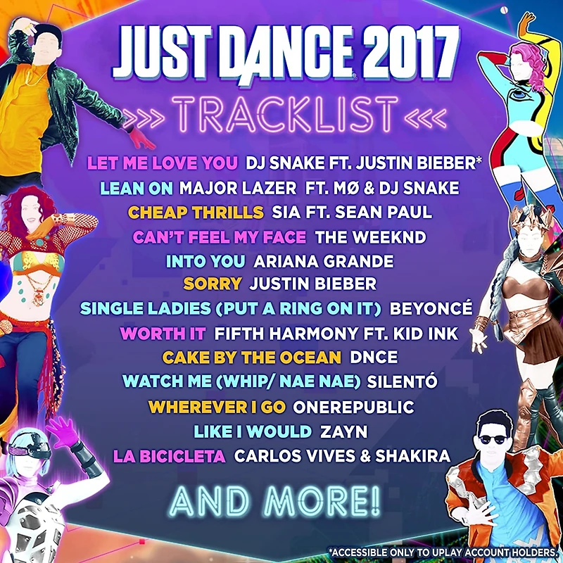 Ubisoft Just Dance 2017 Gold Edition - Nintendo Wii-u