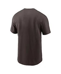 Men's Nike Brown Cleveland Browns Muscle T-shirt