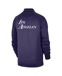Men's Nike Gray, White Los Angeles Lakers 2022/23 City Edition Showtime Thermaflex Full-Zip Jacket
