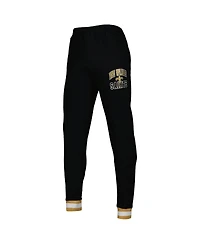 Men's Starter Black New Orleans Saints Blitz Fleece Jogger Pants