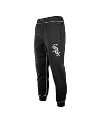 Men's New Era Black Chicago White Sox Team Split Jogger Pants