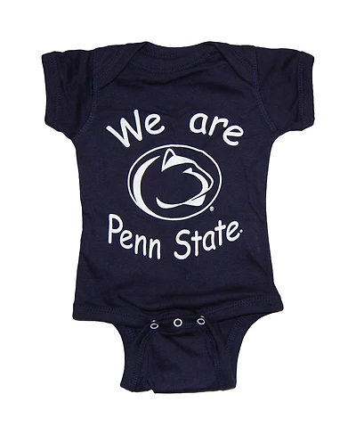 Infant Boys and Girls Navy Penn State Nittany Lions We Are Penn State Bodysuit