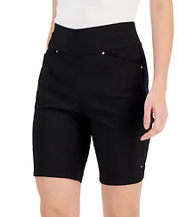 I.n.c. International Concepts Women's Mid Rise Pull-On Bermuda Shorts, Created for Macy's