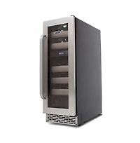 Whynter Elite 17 Bottle Stainless Steel Dual Zone Built-in Wine Refrigerator