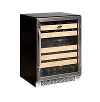 Whynter 46 bottle Dual Temperature Zone Built-In Wine Refrigerator
