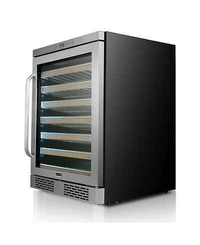 Whynter Spectrum Lightshow 54 Bottle Stainless Steel 24 inch Refrigerator