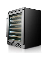 Whynter Spectrum Lightshow 54 Bottle Stainless Steel 24 inch Refrigerator