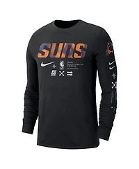 Men's Nike Black Phoenix Suns Essential Air Traffic Control Long Sleeve T-shirt