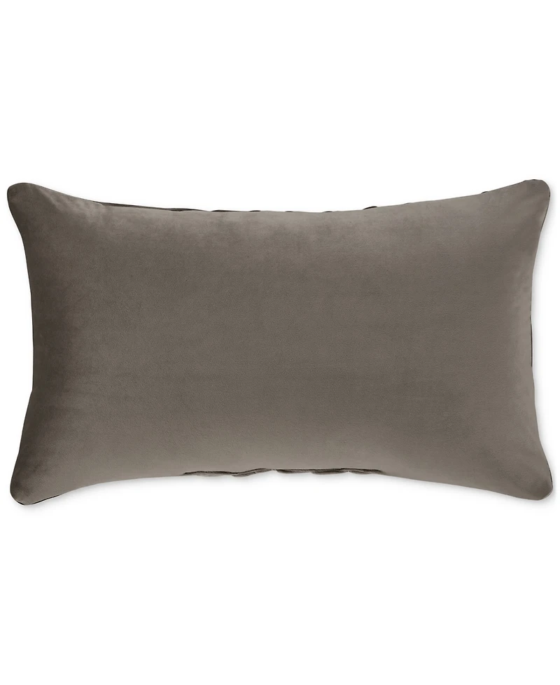 J Queen New York Cracked Ice Boudoir Decorative Pillow, 12" x 21"