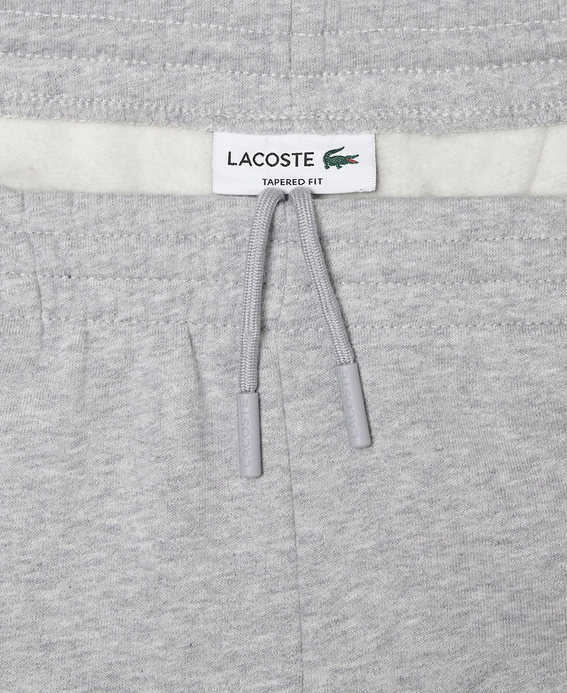 Lacoste Men's Tapered-Fit Fleece Trackpants - CCA