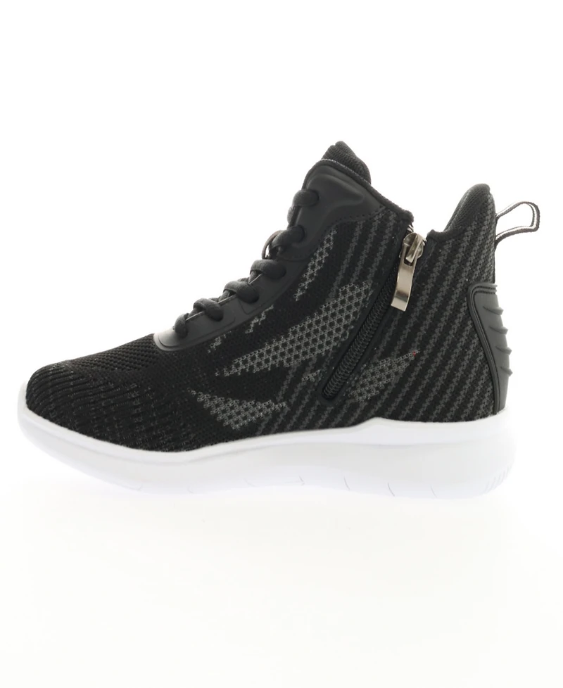 Propet Women's TravelBound Hi Lace and Zip Sneakers