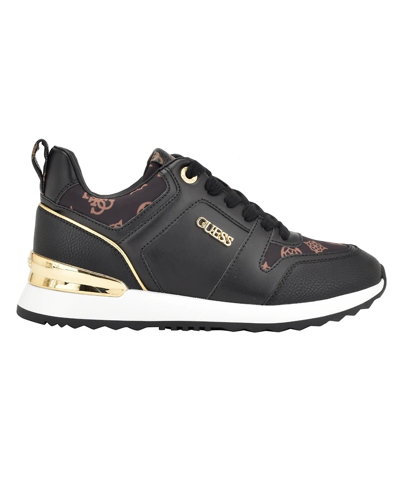 Guess Women's Kadlin Logo Detailed Retro Jogger Sneakers