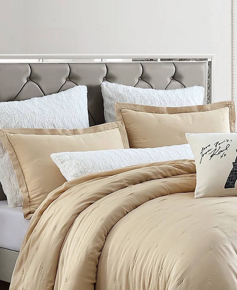 Karl Lagerfeld Paris Soft and Warm Heavenly Decorative Pillow Set, 26" x 26"
