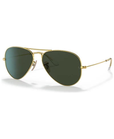 Ray-Ban Unisex Aviator Aviation Collection Sunglasses, RB3025 Aviator La 58