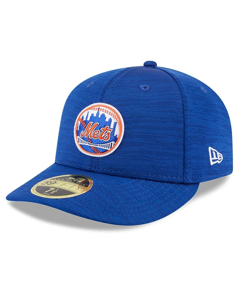 Men's New Era Royal New York Mets Clubhouse Low Profile 59FIFTY Fitted Hat