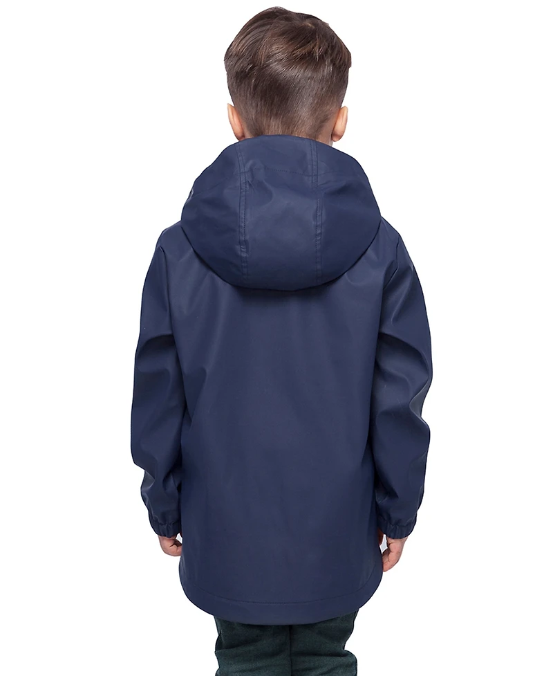 Rokka&Rolla Boys Waterproof Rain Coats Rubberized Jackets