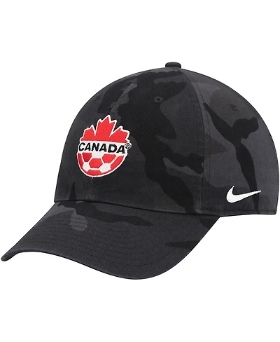 Men's Nike Camo Canada Soccer Campus Adjustable Hat