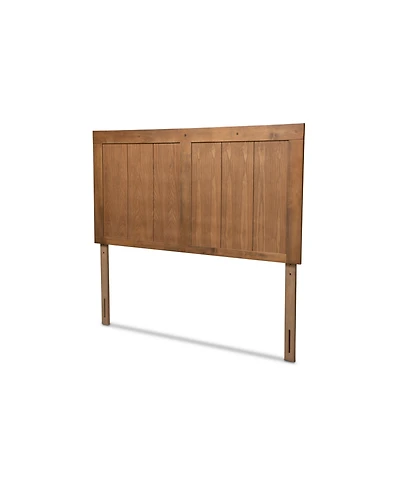 Baxton Studio Patwin Modern and Contemporary Transitional Queen Size Finished Wood Headboard