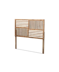 Baxton Studio Adler Modern and Contemporary Transitional Queen Size Finished Wood Headboard