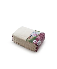 Kanga Care rayon from Bamboo Prefold Cloth Diapers (6pk) - Size 1 : Newborn Beige