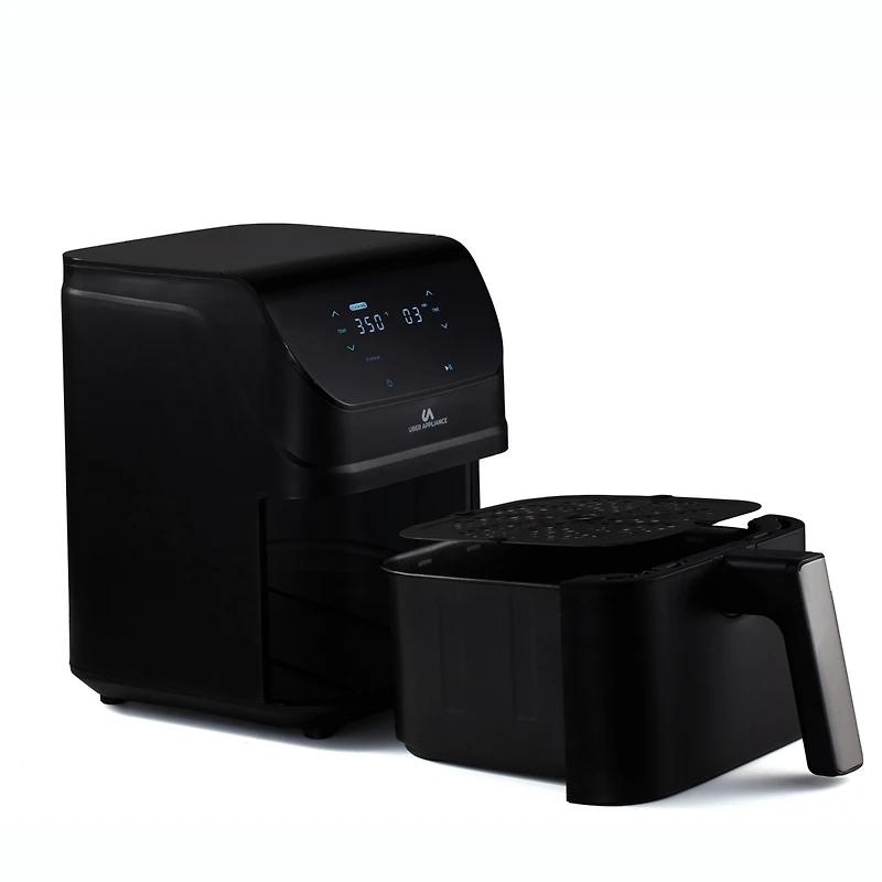 Uber Appliance Air fryer Xl Deluxe - 5 Quart - Pfoa/Ptfe Free Ceramic non stick