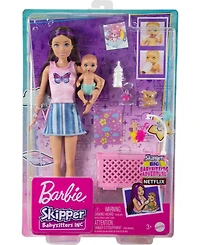 Barbie Skipper Babysitters, Inc. Dolls and Playset