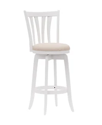 Hillsdale 43.5" Wood Savana Furniture Bar Height Swivel Stool