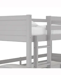 Hillsdale By Living Essentials Wood Capri Triple Bunk Bed