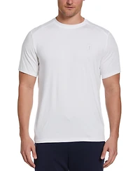 Pga Tour Men's Heathered Short Sleeve Crew Neck Knit Jersey T-Shirt