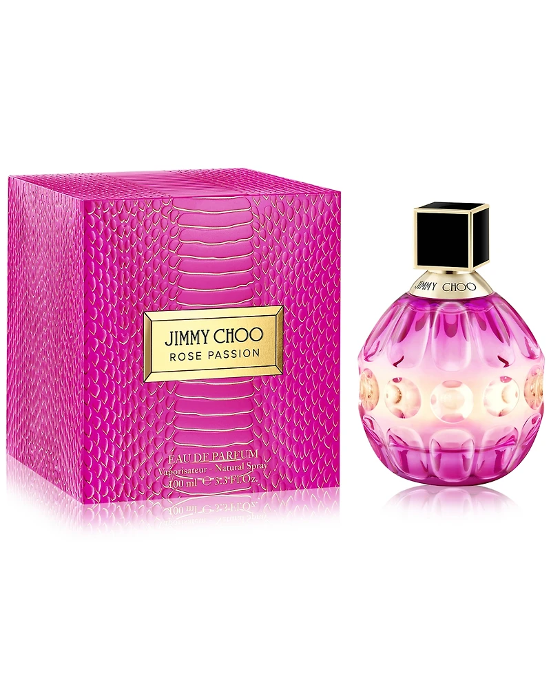 Jimmy Choo Rose Passion Eau de Parfum, 3.3 oz.