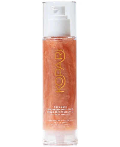 Kopari Beauty Rose Gold Sun Shield Body Glow Spf 45