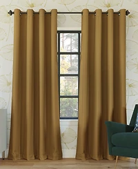 Oslo Theater Grade Extreme 100% Blackout Grommet Curtain Panel