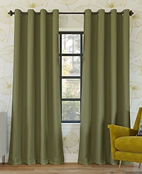 Oslo Theater Grade Extreme 100% Blackout Grommet Curtain Panel