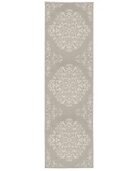 Oriental Weavers Portofino Outdoor 6649 1'10" x 7'3" Runner Area Rug