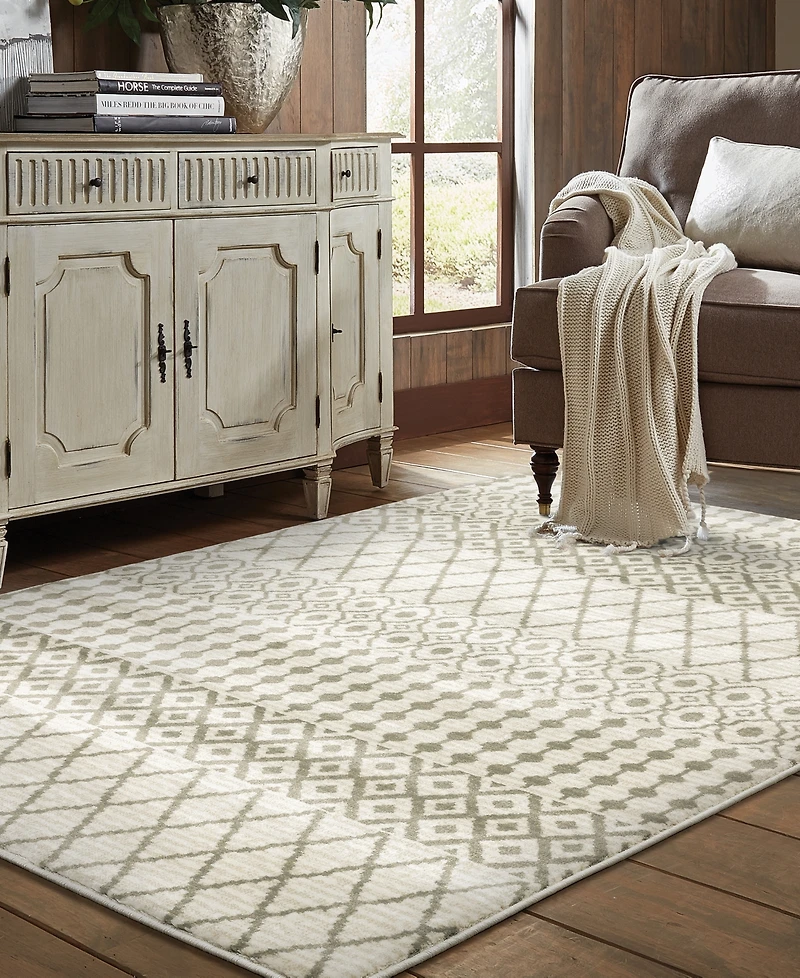Oriental Weavers Georgia 717 1'10" x 7'6" Runner Area Rug