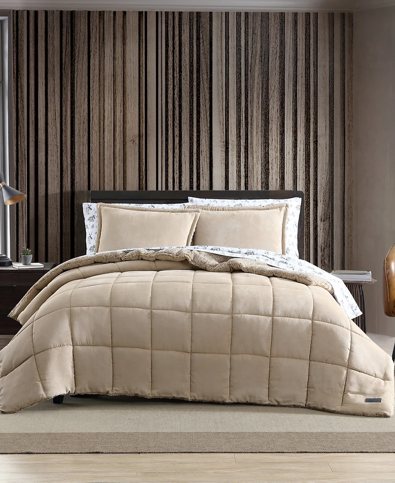 Eddie Bauer Sherwood Micro-Suede Comforter Set, King
