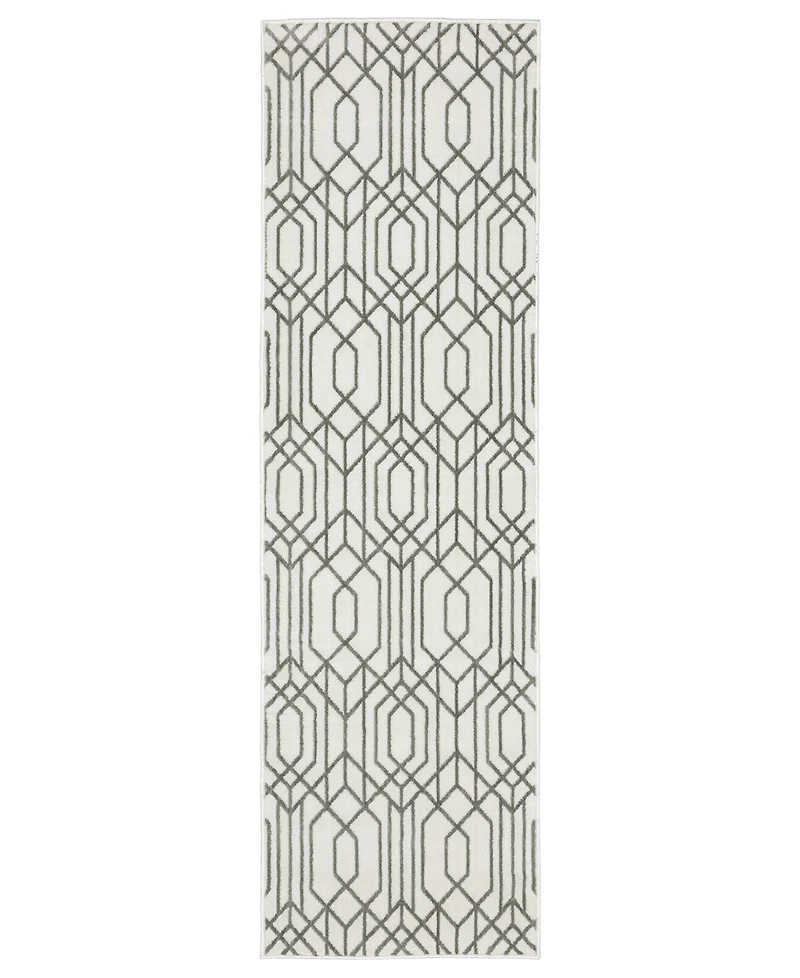 Oriental Weavers Montecito 4158W 2'3" x 7'6" Runner Area Rug