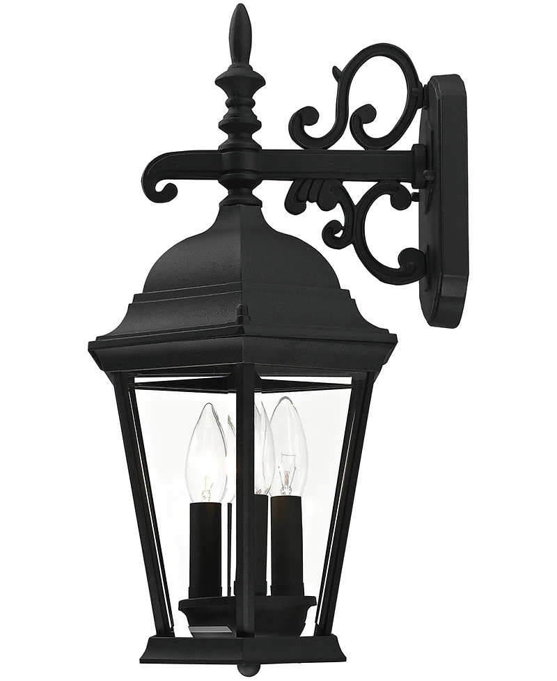 Livex Hamilton 3 Light Outdoor Wall Lantern
