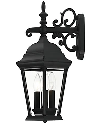 Livex Hamilton 3 Light Outdoor Wall Lantern