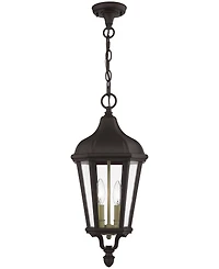 Livex Morgan 2 Light Outdoor Pendant Lantern