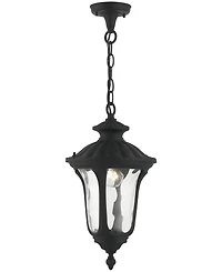Livex Oxford 1 Light Outdoor Pendant Lantern
