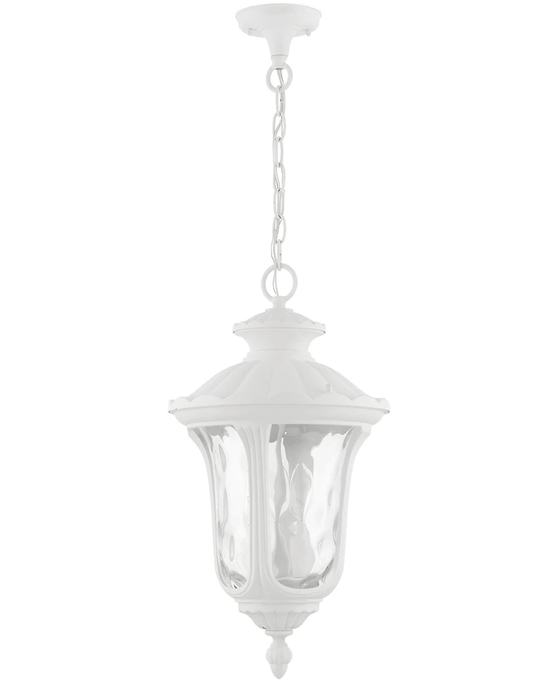 Livex Oxford 3 Light Outdoor Pendant Lantern