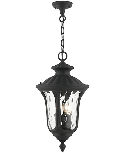 Livex Oxford 3 Light Outdoor Pendant Lantern