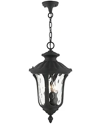 Livex Oxford 3 Light Outdoor Pendant Lantern