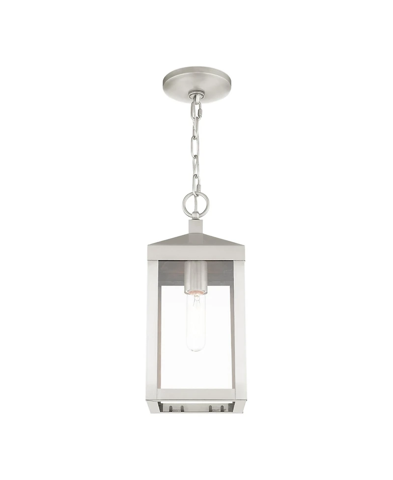 Livex Nyack 1 Light Outdoor Pendant Lantern