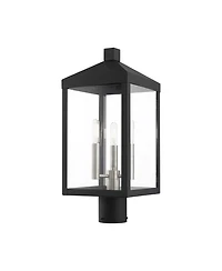 Livex Nyack 3 Light Outdoor Post Top Lantern