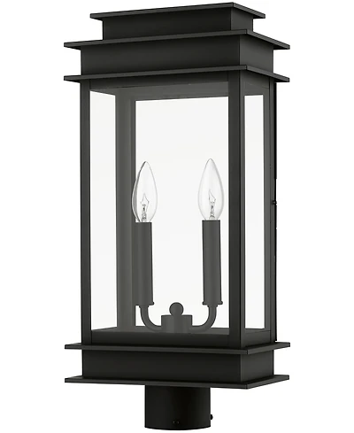 Livex Princeton 2 Light Outdoor Large Post Top Lantern