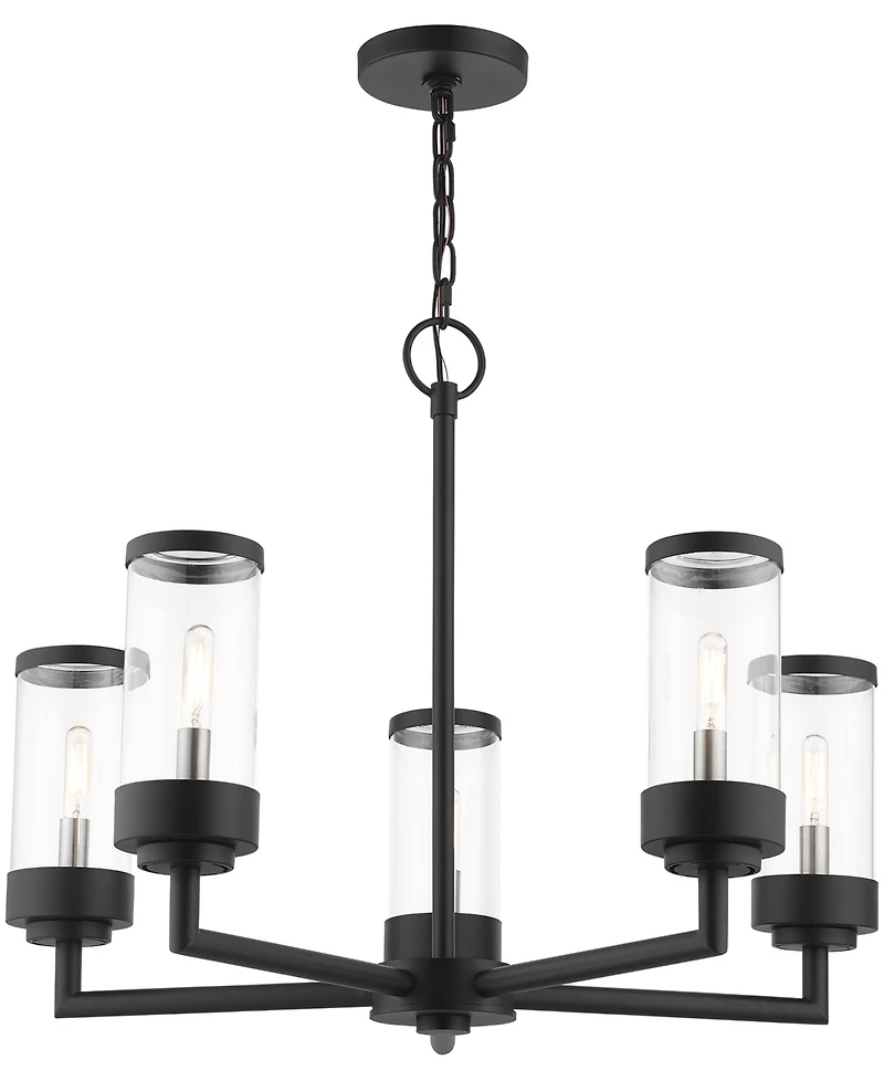 Livex Hillcrest 5 Light Outdoor Chandelier